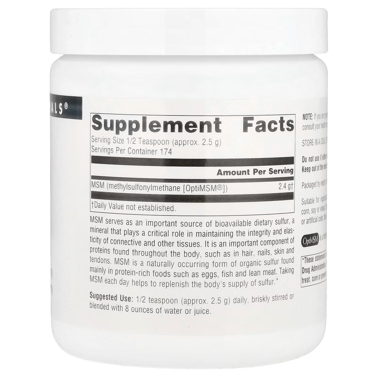 Source Naturals, MSM Powder, 16 oz (453.6 g)