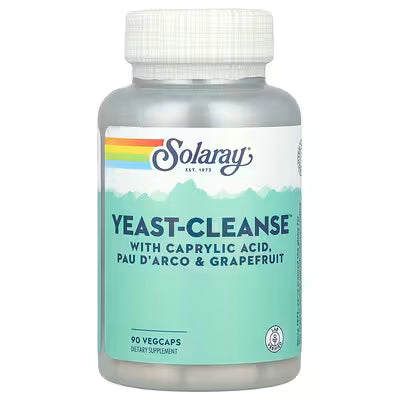 Solaray, Yeast-Cleanse™, 90 VegCaps
