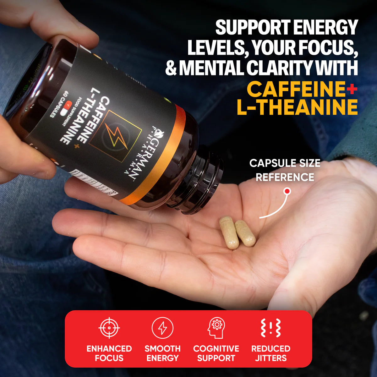 Caffeine + L-Theanine