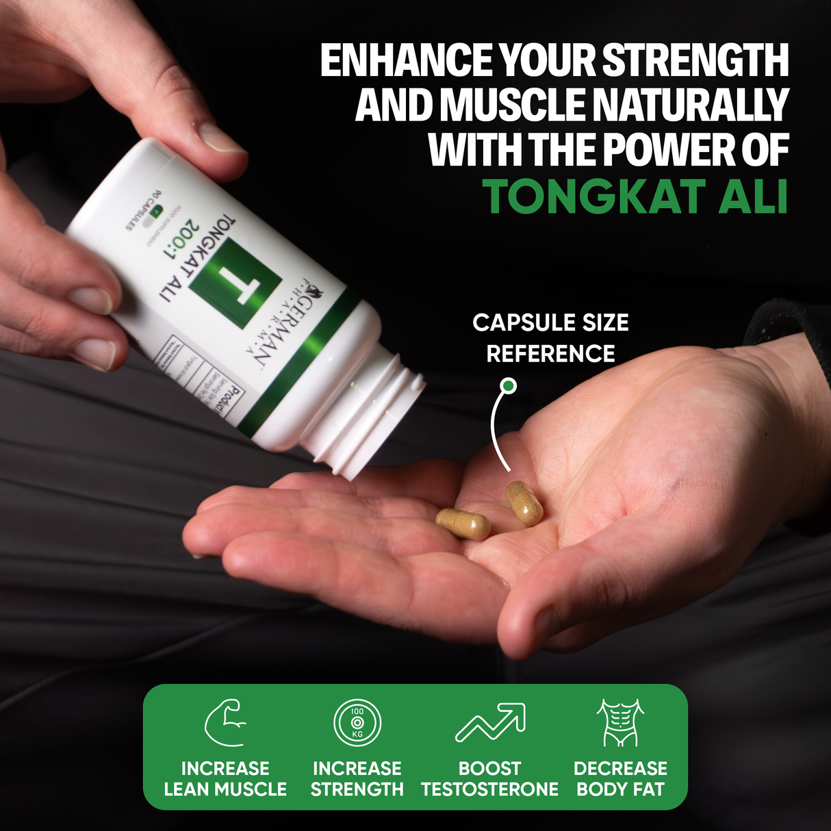 German Pharma Tongkat Ali 200:1