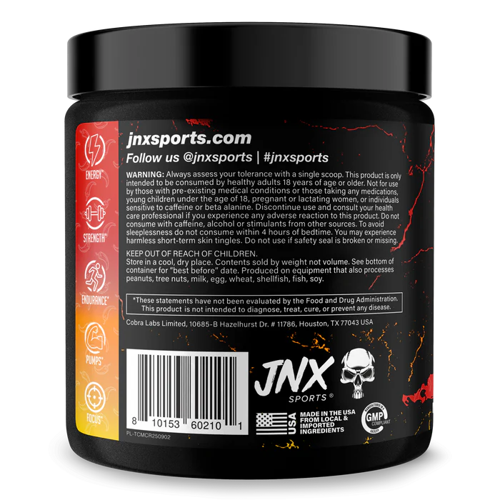 JNX The Curse! Pre-Workout
