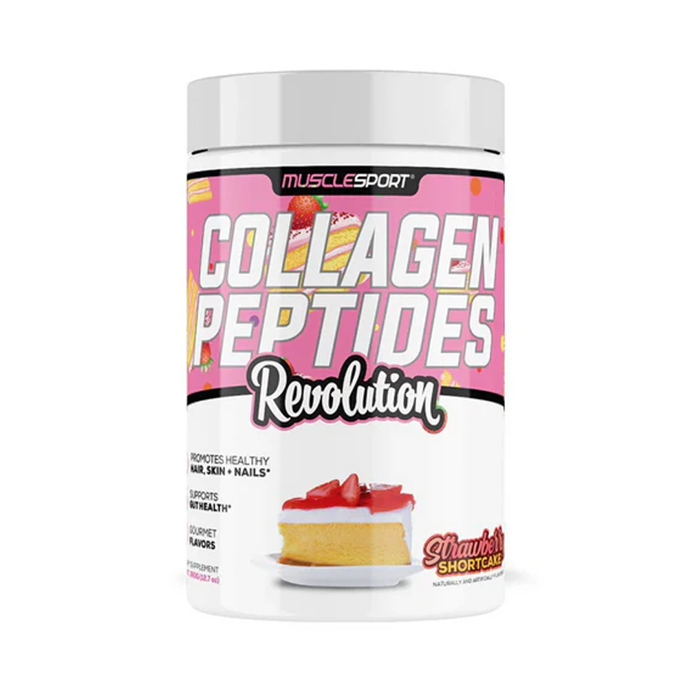 Musclesport Collagen Peptides Strawberry Shortcake