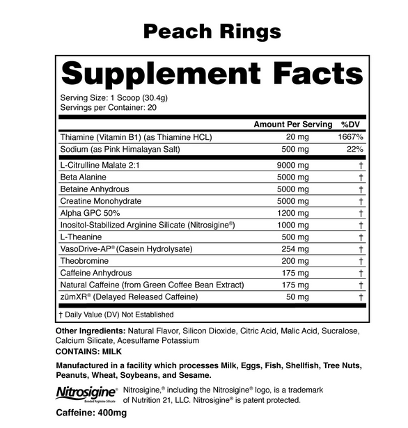 Anabolic Warfare Defcon 1 for Energy & Focus