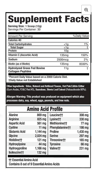 Musclesport Collagen Peptides Strawberry Shortcake