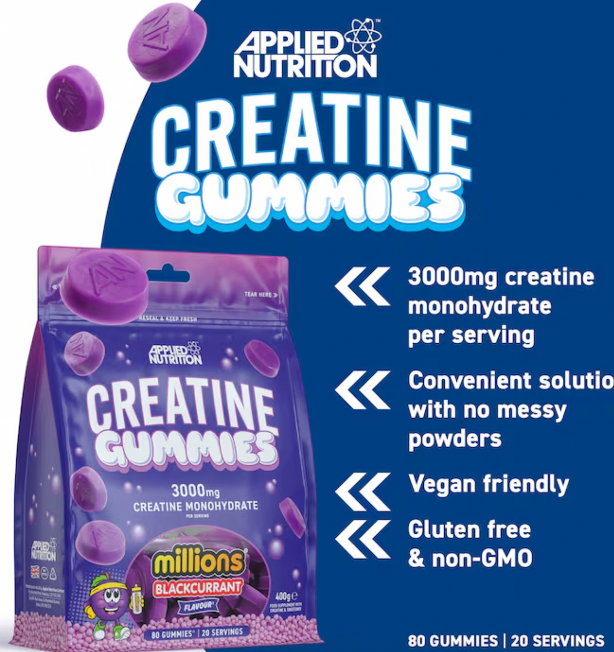 Creatine Gummies - Applied Nutrition