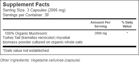 Om Turkey Tail Capsules for Immune Support