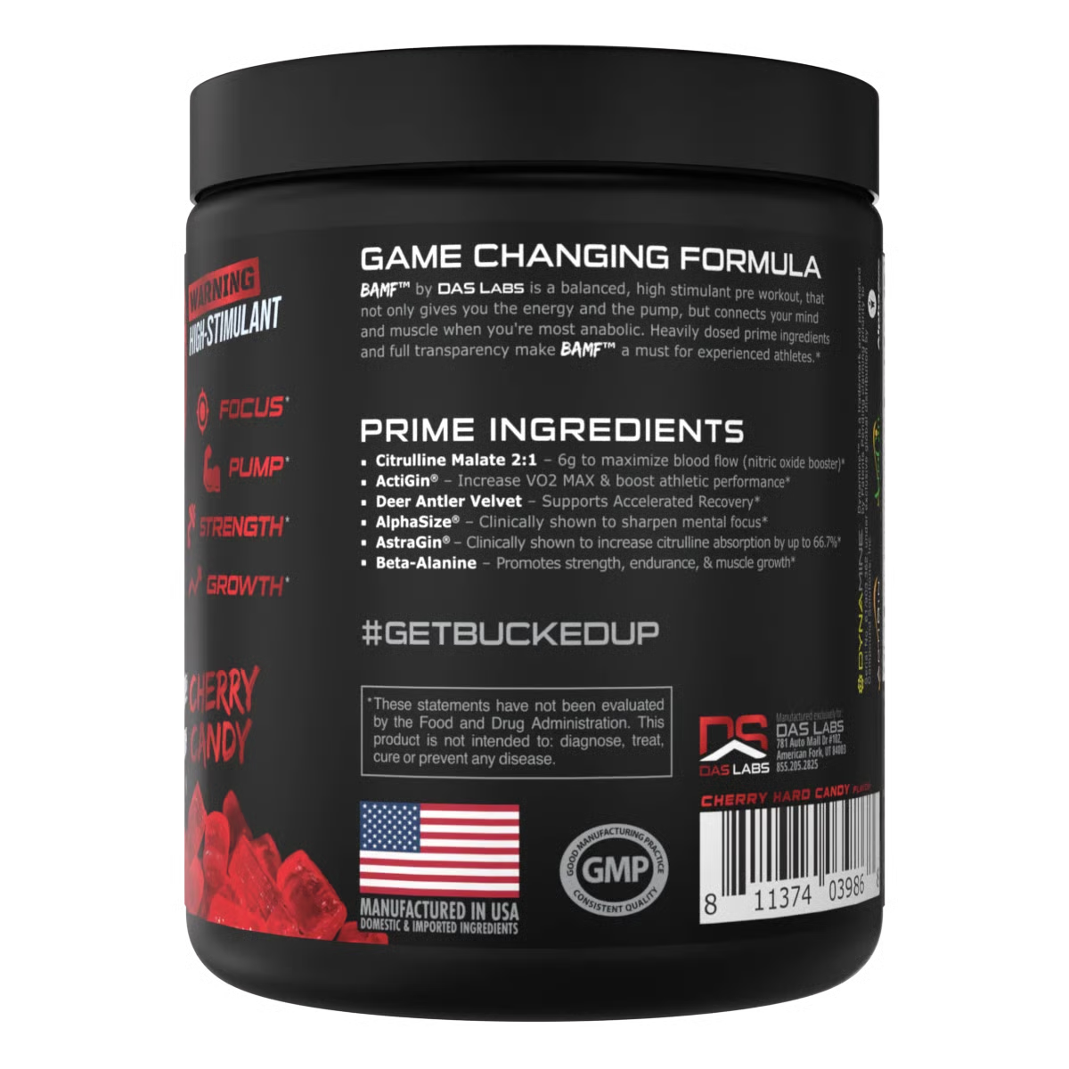 BAMF - High Stimulant Nootropic Pre-Workout