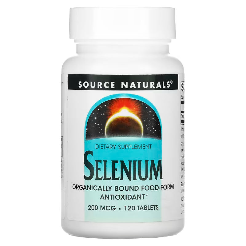 Source Naturals, Selenium, 200 mcg, 120 Tablets
