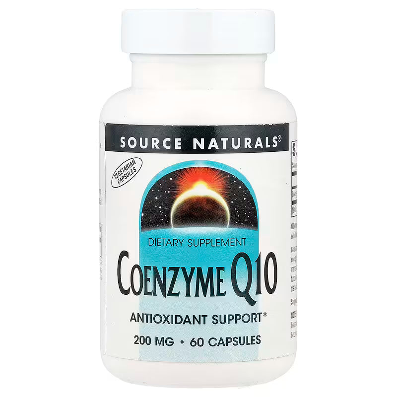 Source Naturals, Coenzyme Q10, 200 mg, 60 Capsules
