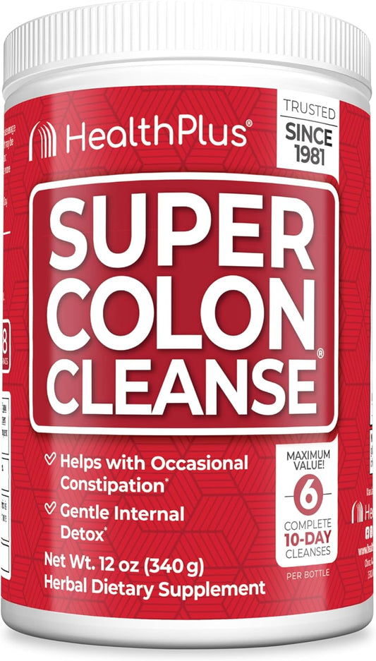 Health Plus Super Colon Cleanse 12 Oz Powder