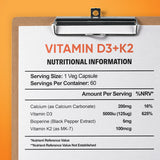 Vitamin D3 + K2