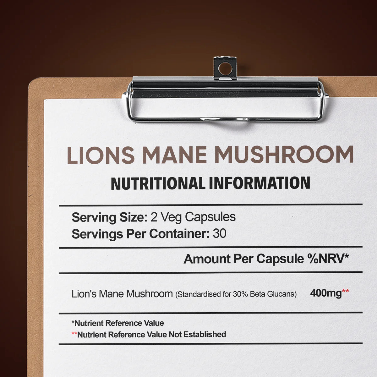 Lions Mane Mushroom