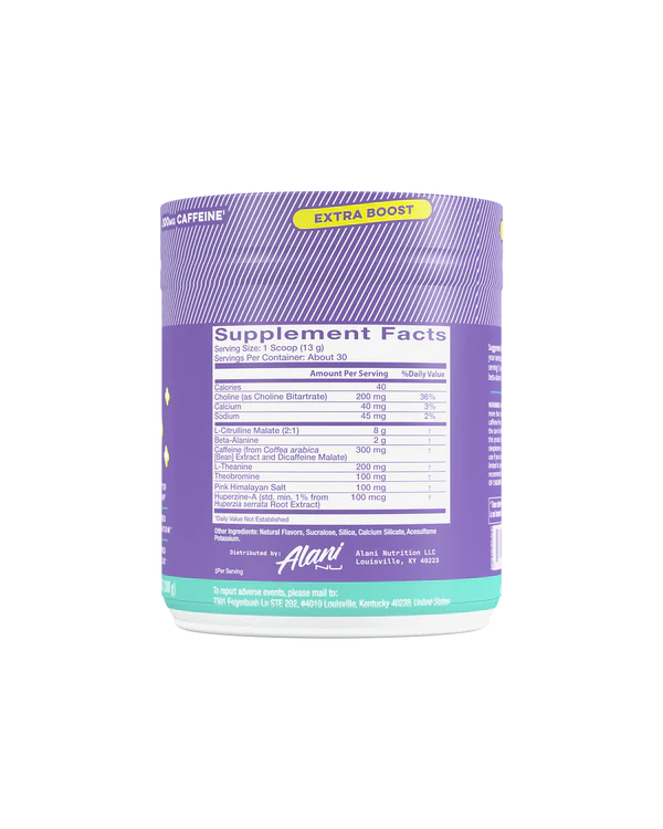 Alani Pre-Workout+