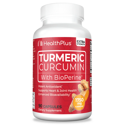 Health Plus Turmeric Curcumin With Bioperine