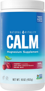 Natural Vitality Calm Magnesium Powder Cherry