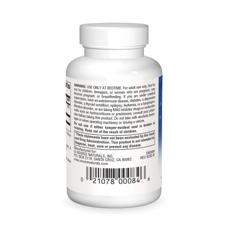 Source Naturals Melatonin 2.5 mg - 60 Peppermint Flavored Lozenges