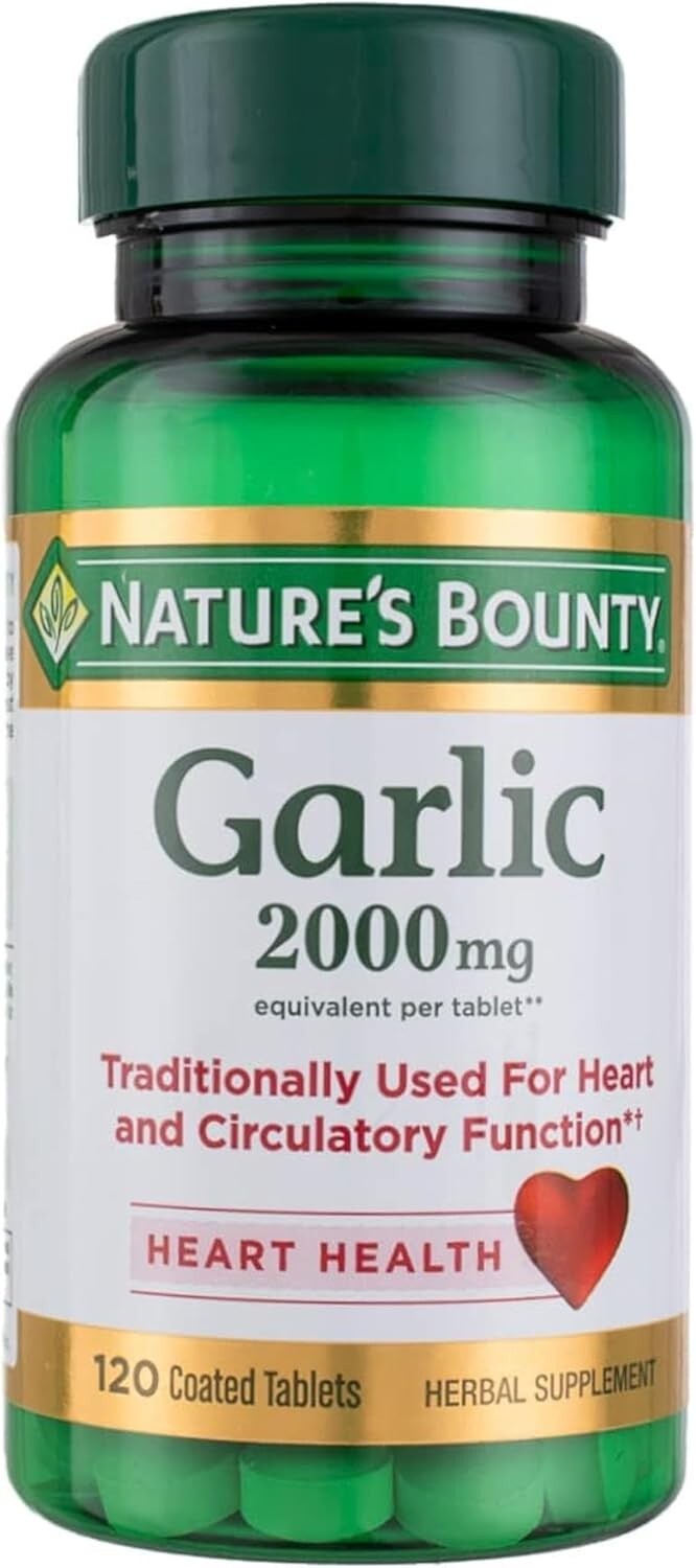 Nature's Bounty Garlic 2000 Mg 120 Ct