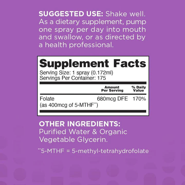 NBPure Methyl Folate Spray